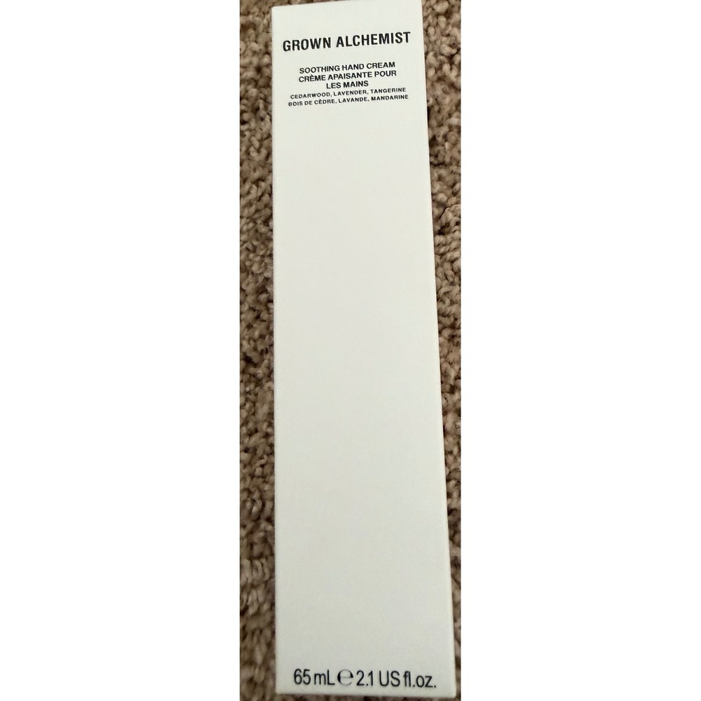 Grown Alchemist Soothing Hand Cream Cedarwood Lavender Tangerine 2.1oz 65ml New